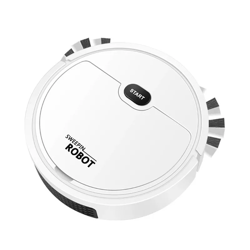 Robotdammsugare USB Smart 3 i 1 Sugning Sopning Moppningsfunktion Automatisk Dammsugare