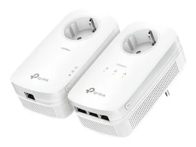 TP-Link TL-PA8033P KIT AV1300 3-Port Gigabit Passthrough Powerline Starter Kit