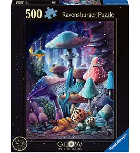 Moonlight Mushrooms Pussel 500 Bitar, Ravensburger