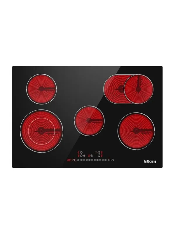 Elspett – ISEASY – LT5-04 – Glaskeramisk – 2 Zon – 2500 W