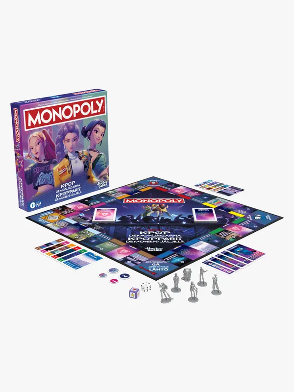 K POP Demon Hunters Monopoly (FI/SE)
