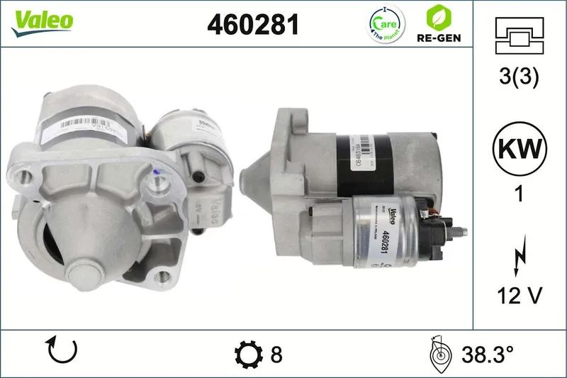 Startmotor VALEO 460281