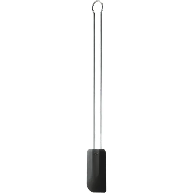 Rösle Spatula/dough scraper narrow 26 cm Steel/Black