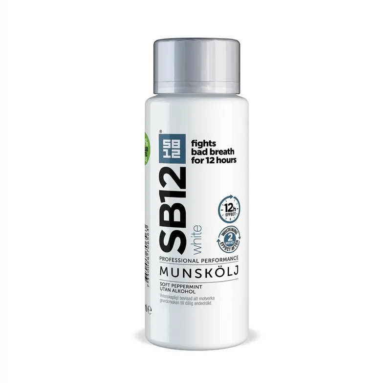 SB12 White Munskölj 250 ml