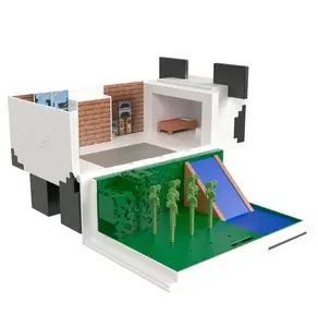 Minecraft MOB Head Mini Panda Playset