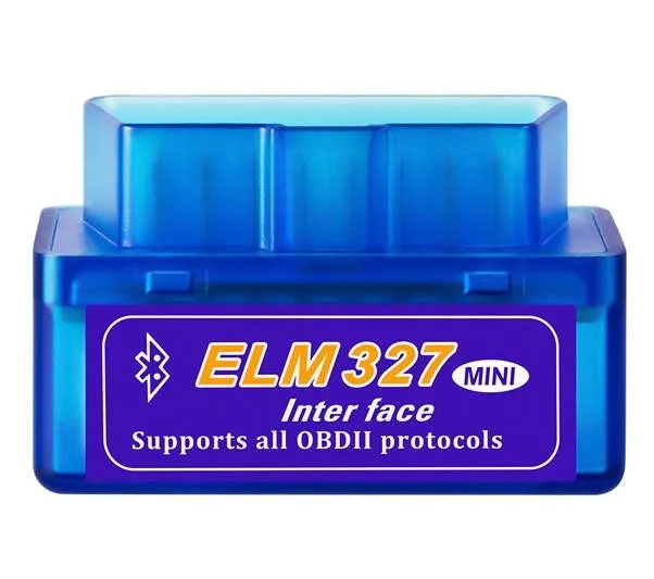 Super Mini ELM327, trådlös felkodsläsare, Bluetooth 2.1