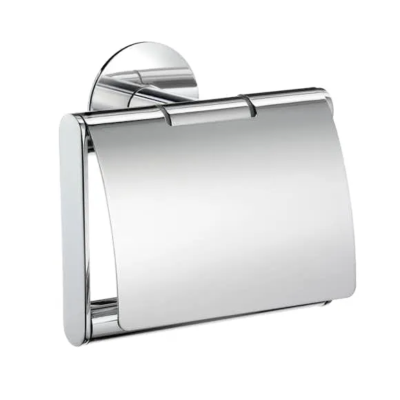 Toalettpappershållare med lock Smedbo DOT 3414 (#4992)
