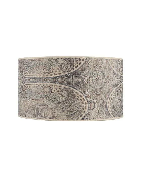 Cylinder lampskärm Sheldon paisley brown