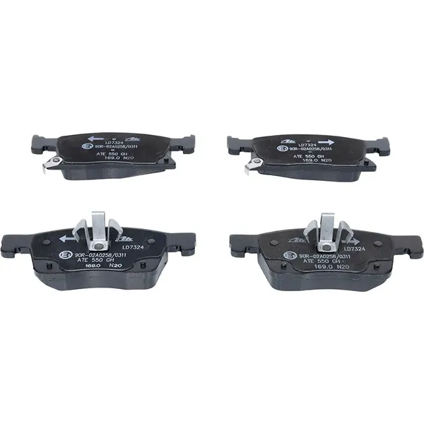 ATE Bromsbeläggsats, Framaxel Ate ceramic – P1369928 – opel, vauxhall – OE 13478301