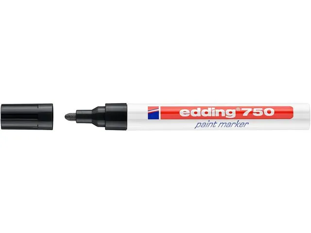 Edding 750 Svart 10 styck