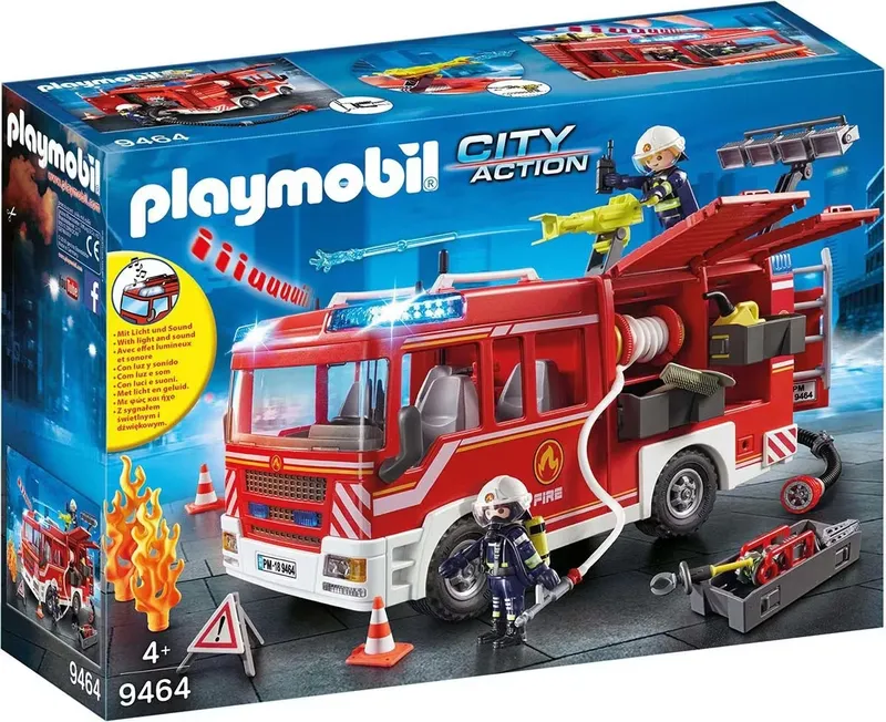 Playmobil City Action – Brandbil – 9464 – 138 Delar
