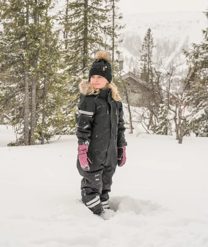 Lindberg Kids’ Colden Overall Black (#7793)