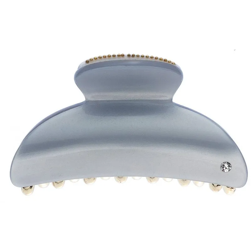 Dark Hair Claw Large Cool Blue