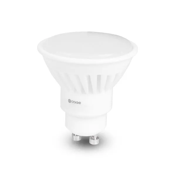 LED-lampa AGGE Ceramic GU10 – 5W / Bred / Dimbar, 4000K