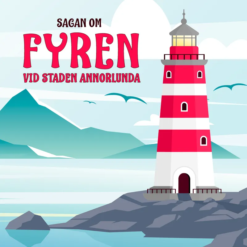 Sagan om fyren vid staden Annorlunda, Ljudbok