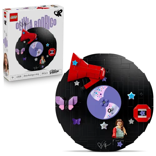 Olivia Rodrigos vinylskiva LEGO® Editions Music (43028)