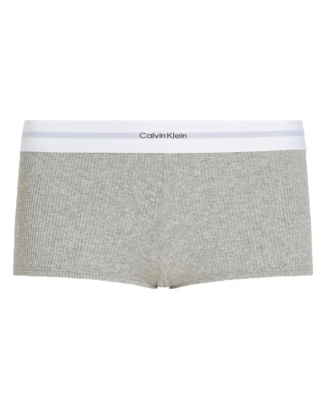 Calvin Klein Boyshort Grey Heather Str. XL