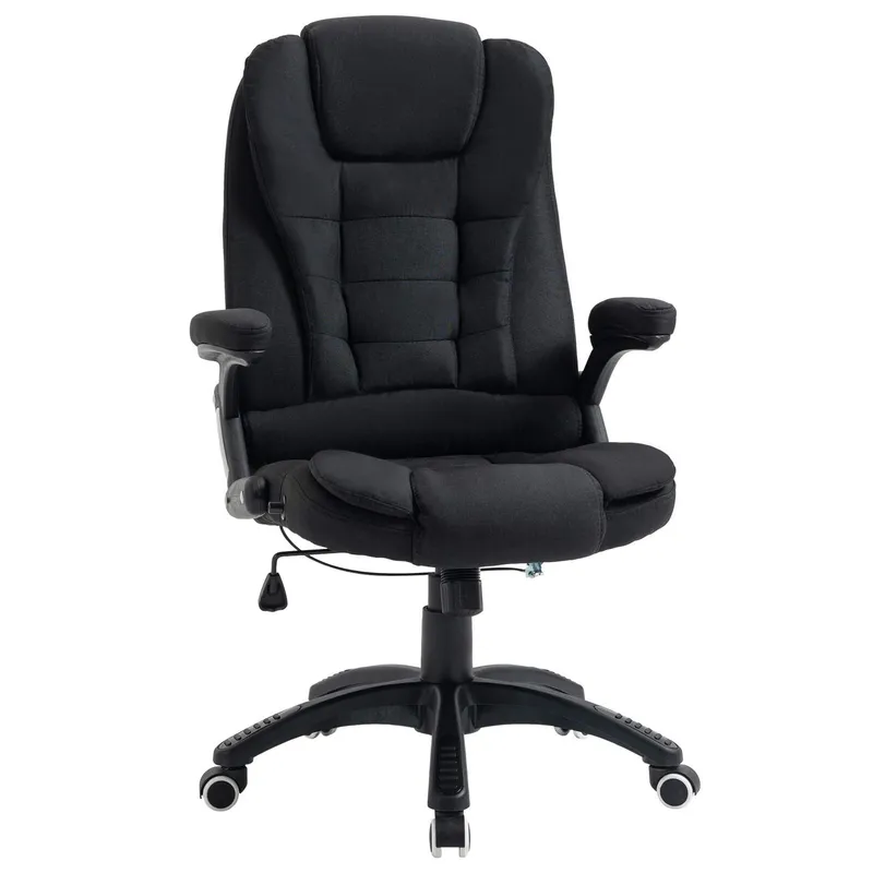Ergonomisk Kontorsstol Svart Justerbar