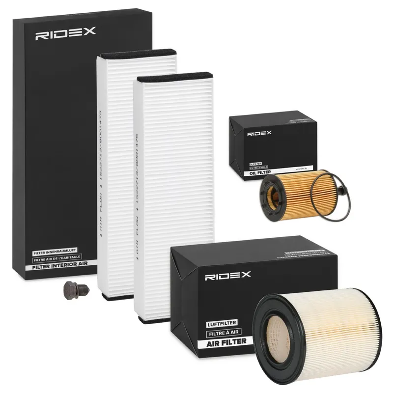 Filtersats RIDEX 4055F20637