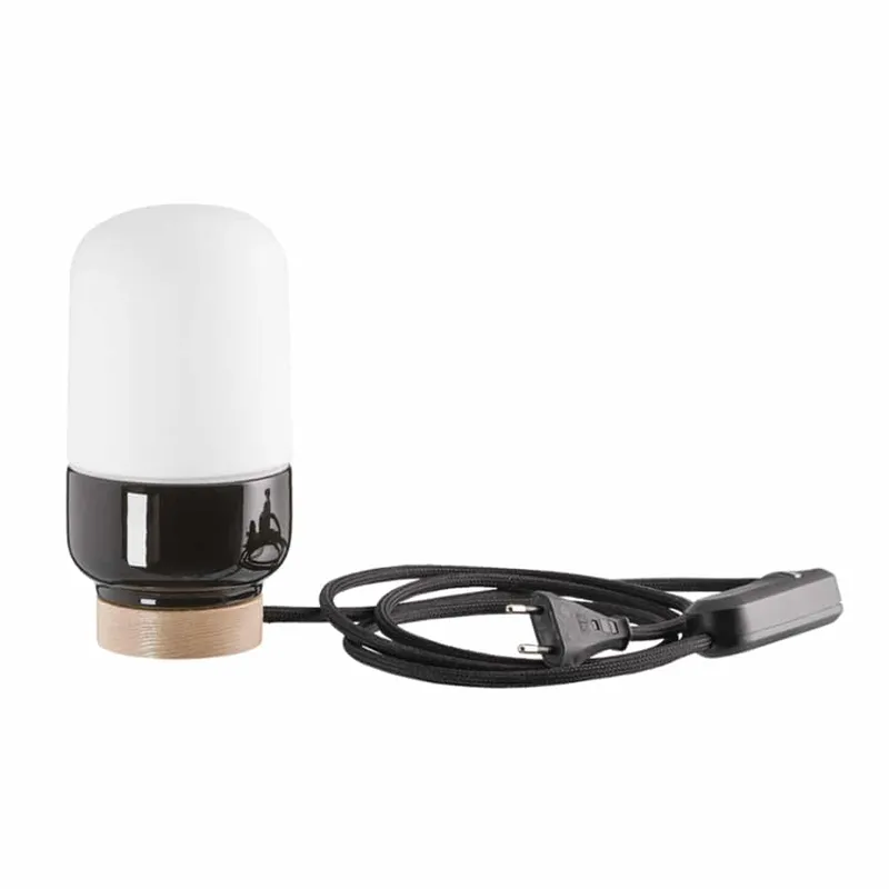 Ohm Svart Bordslampa E27 max 40W