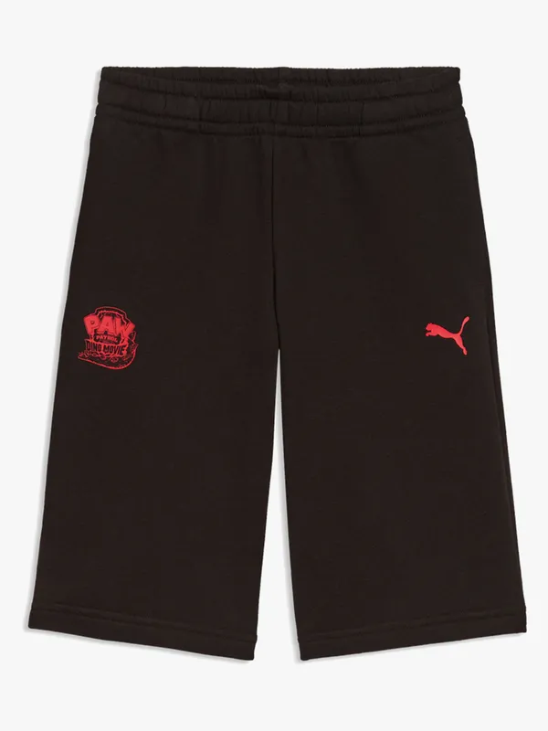 Puma Paw Patrol Avslappnade Jort Shorts, Svart, 98