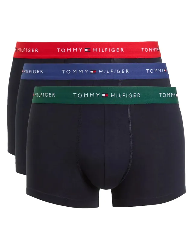 Tommy Hilfiger Signature Cotton Essentials Trunk 3-Pack Str. S (#2230)