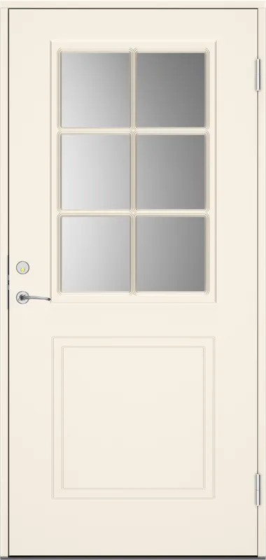 Swedoor C8011 Ytterdörr vit (S 0502-Y) 988×2080 mm