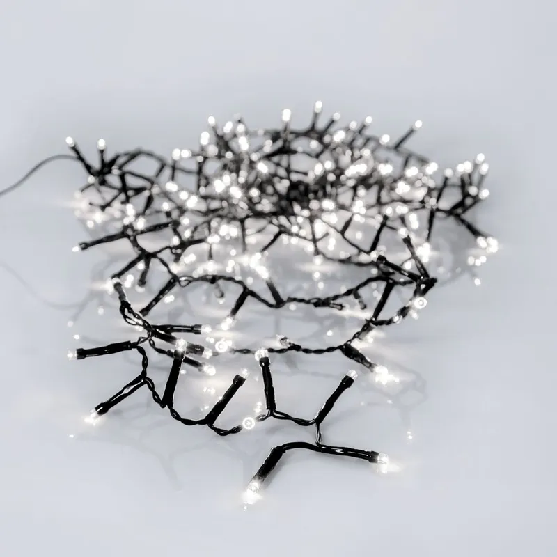 Ljusslinga Crispy Ice White – 180 LED, 3,5 meter / Utomhus