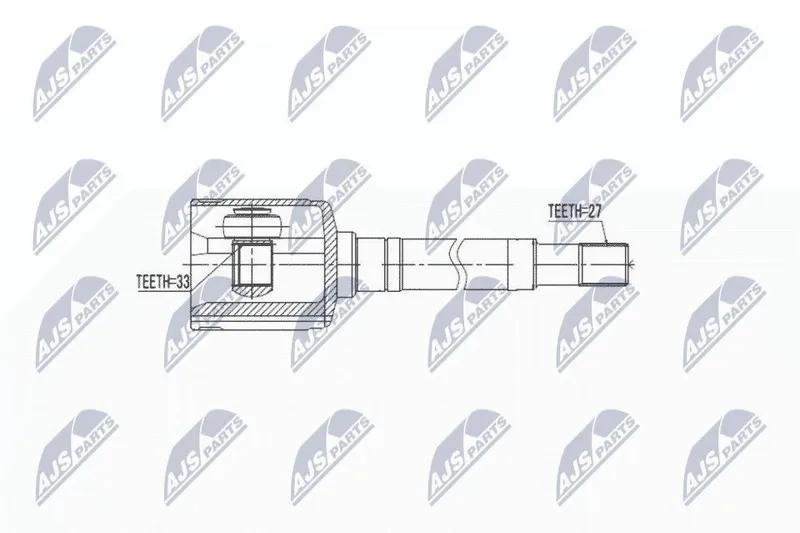 Ledsats, drivaxel NTY NPW-NS-033