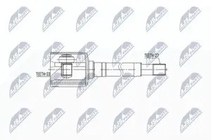Ledsats, drivaxel NTY NPW-NS-033