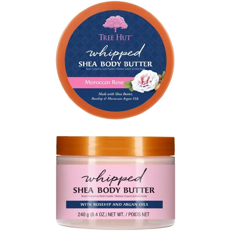 Tree Hut Whipped Body Butter Moroccan Rose Whipped Body Butter – 240 g