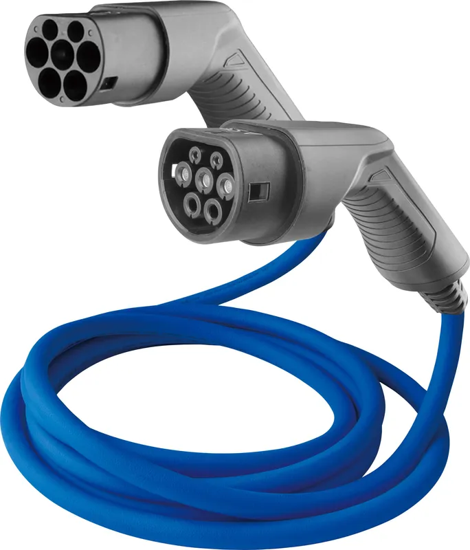Gelia Amptec Laddkabel 1-fas, mode 3, typ 2 till typ 2, 16 A
