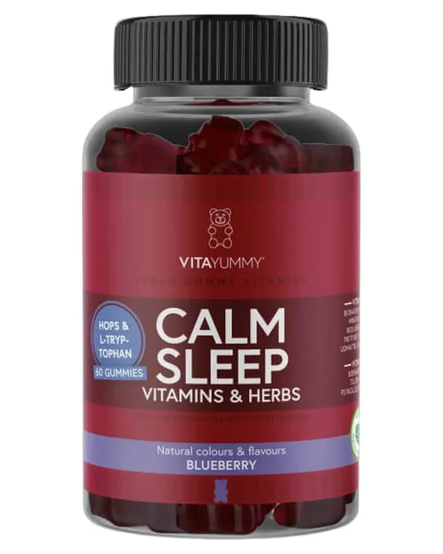 Köp 2 få 25% | VitaYummy Calm Sleep Blueberry 60 gummies
