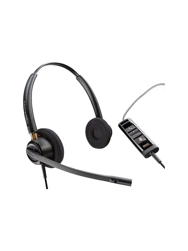 Poly EncorePro 525-M | On Ear headset | Microphone | Active noisereduction