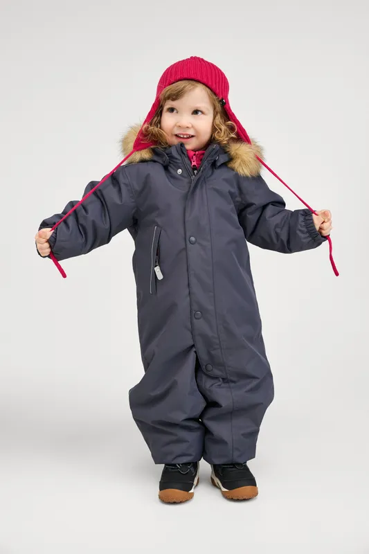 Reima Toddlers' Reimatec Snowsuit Gotland Soft Black