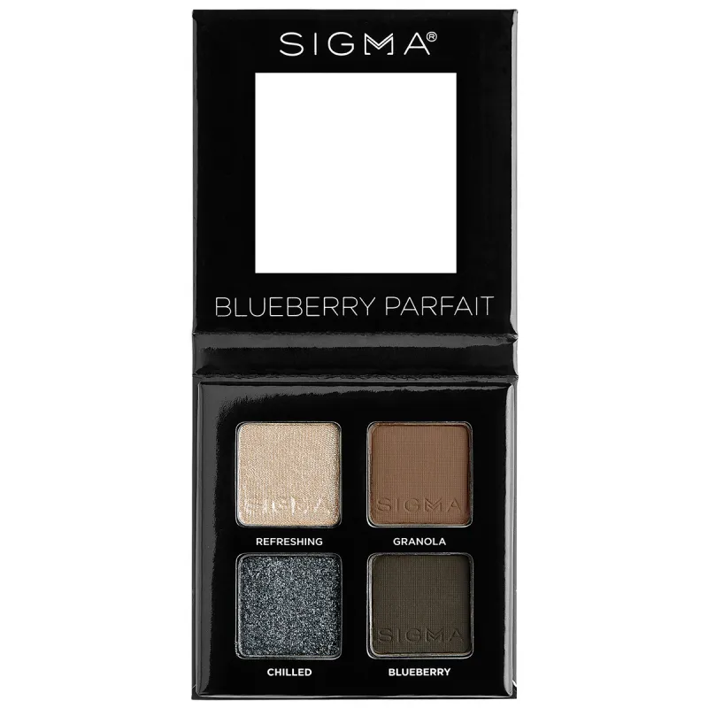 Sigma Beauty Blueberry Parfait Eyeshadow Quad mini size 4 g