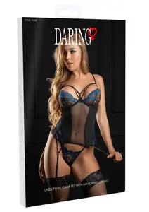 Underwire Bustier With String (Storlek: Large/XL)