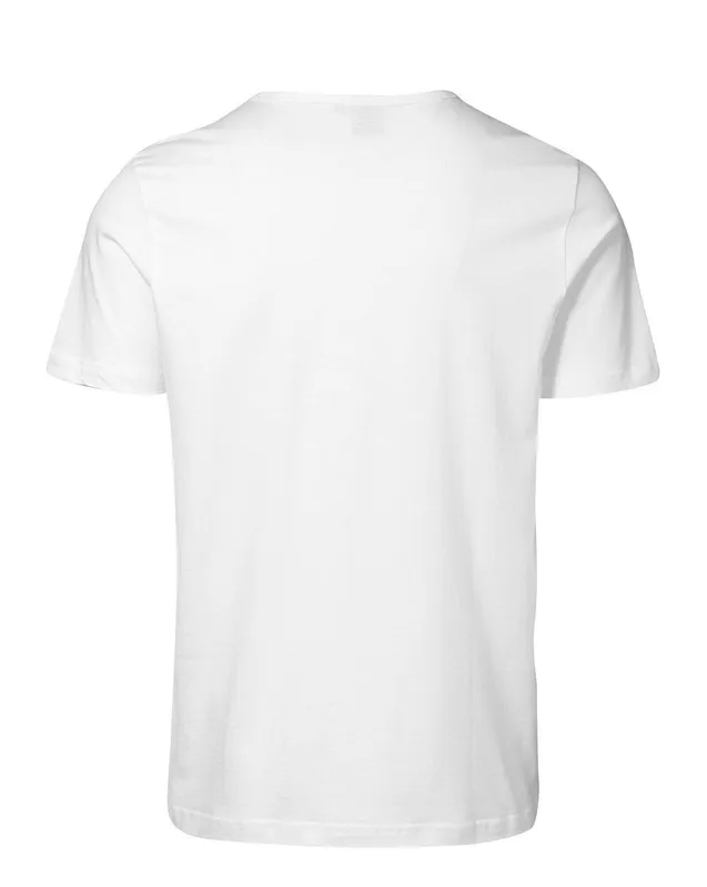 ID V-ringad T-shirt Vit (#3693)
