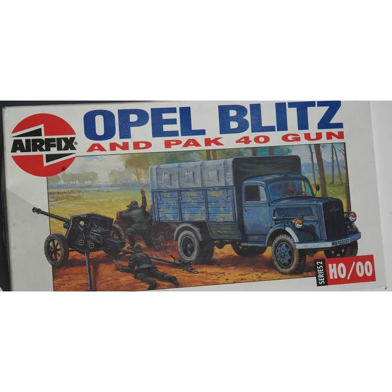 Airfix 02315 Opel Blitz And Pak 40 Gun H0/00 Byggsats