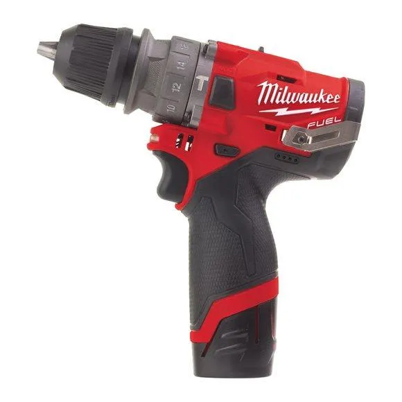 Milwaukee M12 FPDXKIT-202X Slagborrmaskin med batteri och laddare