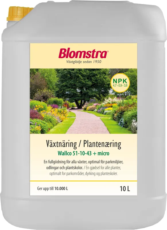 Wallco 51 10 43 + micro Växtnäring 10 L