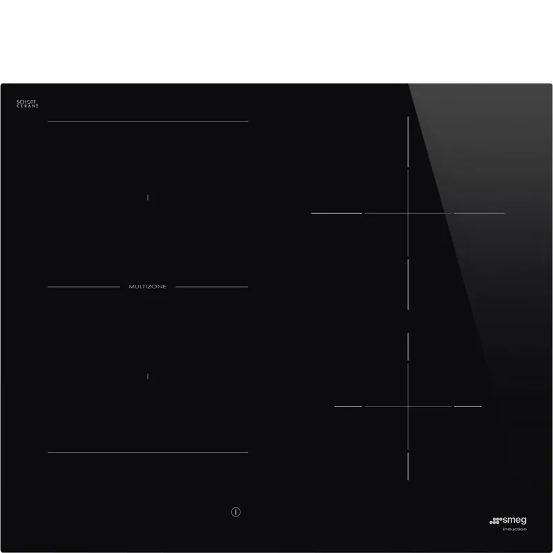 Induktionshäll 60cm SI1M4644D Smeg Svart