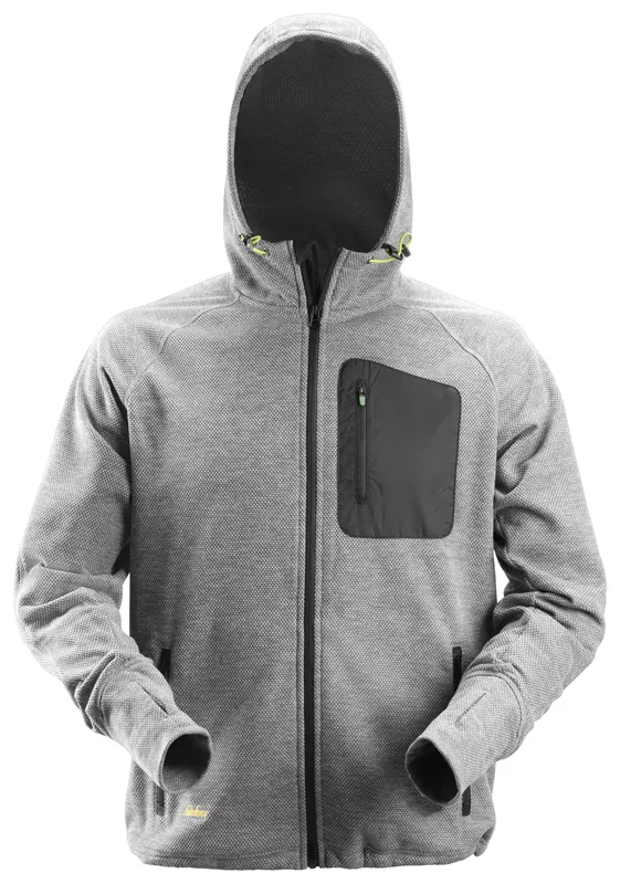 HOODIE FLEECE FW GRÅ/SVART XS | Beijerbygg Byggmaterial