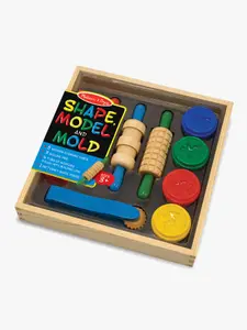 Melissa & Doug Clay Activity Set Shape Model And Mold