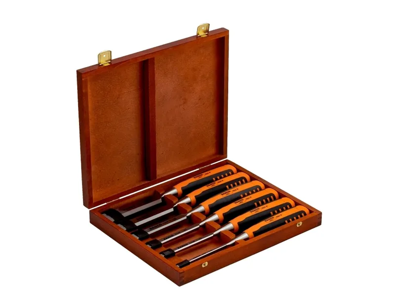 Bahco 424P-S6-EUR, Stämjärnuppsättning, Svart, Orange, 285 mm, 235 mm, 42 mm, 1,39 kg
