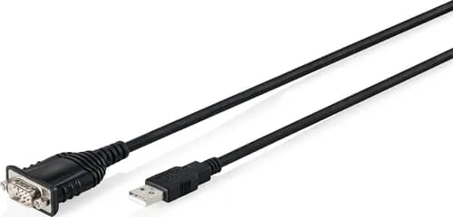 Digitus Usb To Serial Cable 1.8m 1.8m Usb-a Db9 Svart