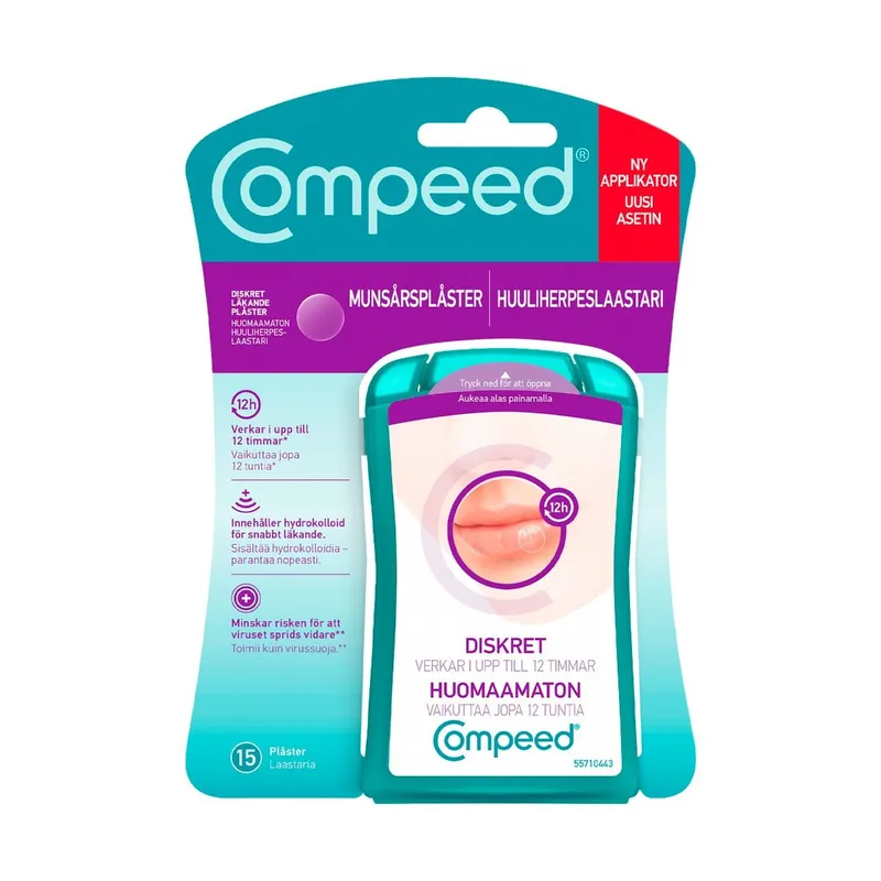 Compeed Cold Sore Patch munsårsplåster 15 st
