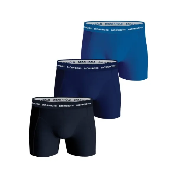 Björn Borg Cotton Stretch Boxer 3-pack, L, Multipack 7