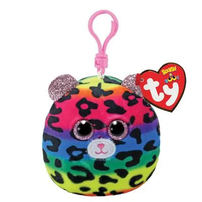 TY Squishy Beanies Dotty Leopard Clip - TY - Leksaksaffären