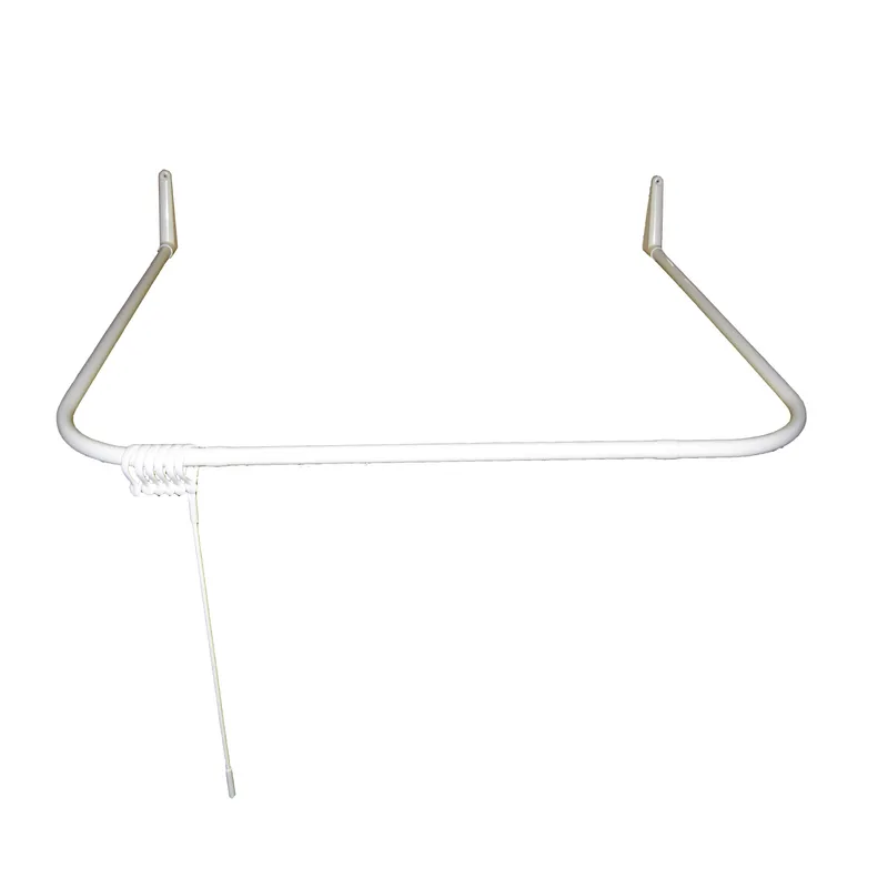 Erics Industrier 121 Duschdraperistång 95 x 85 mm, U-form